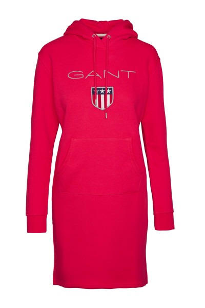 ŠATY GANT O1. SHIELD HOODIE DRESS - Fotografie č. 1