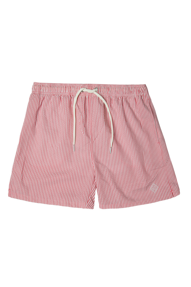 PLAVKY GANT SEERSUCKER SWIM SHORTS CLASSIC FIT frosty rose GANT SK