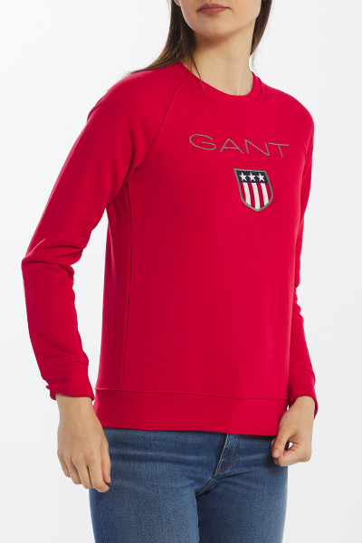 MIKINA GANT SHIELD LOGO C-NECK SWEAT - Fotografie č. 1