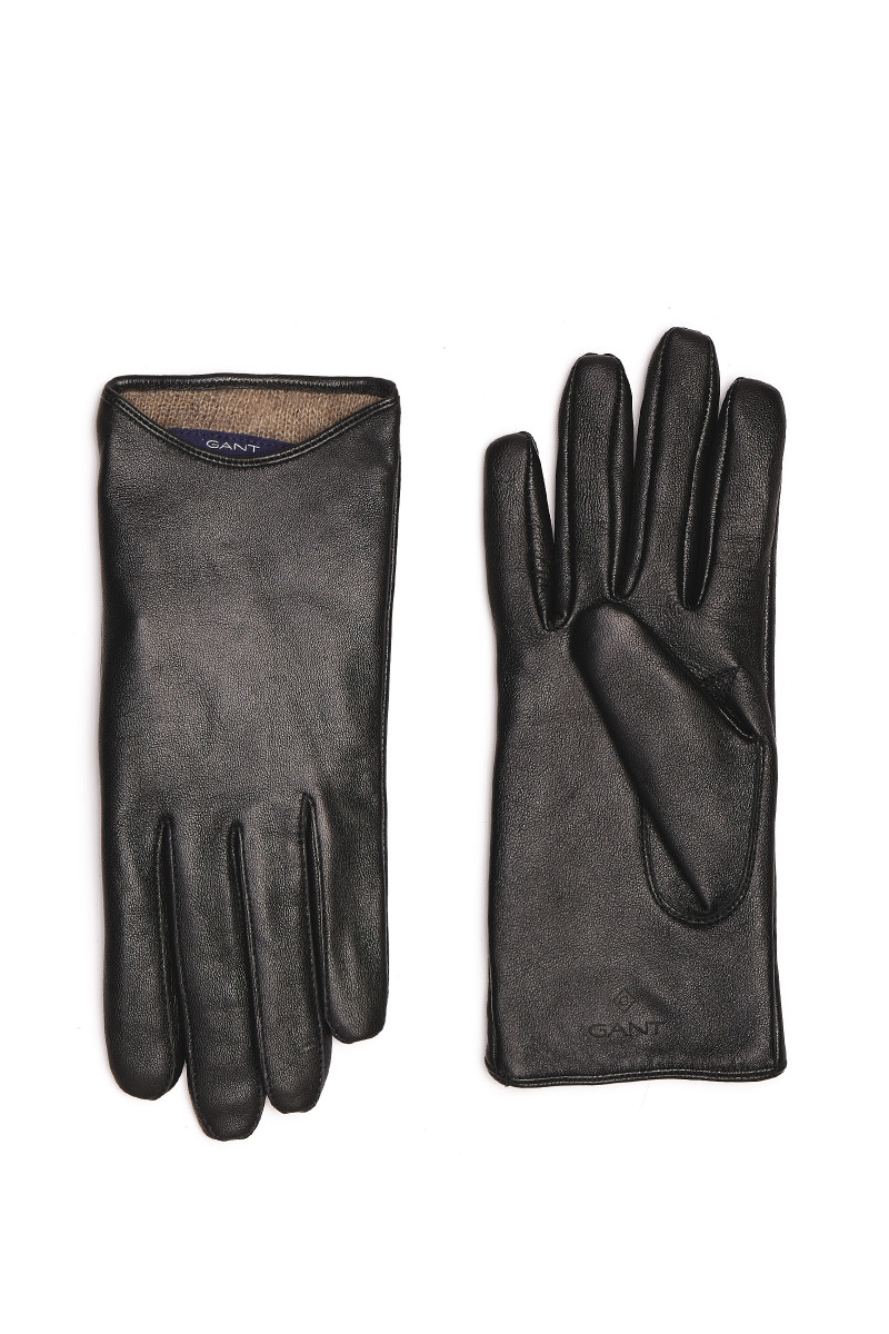 KESZTYŰ GANT D1. LEATHER GLOVES black GANT HU