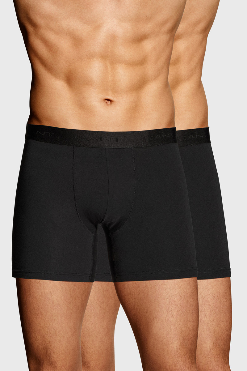 SPODNÍ PRÁDLO GANT 2PACK BOXER BRIEF PREMIUM COTTON black GANT CZ