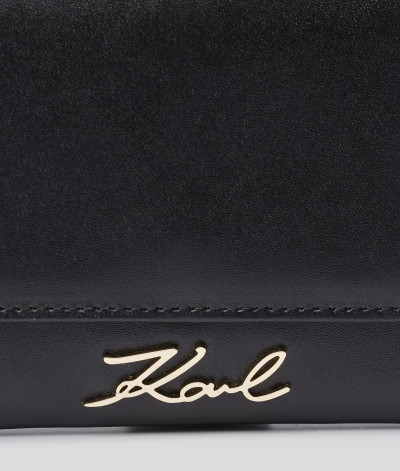PÉNZTÁRCA KARL LAGERFELD K/SIGNATURE MET FLAP WALLET - Kép 5
