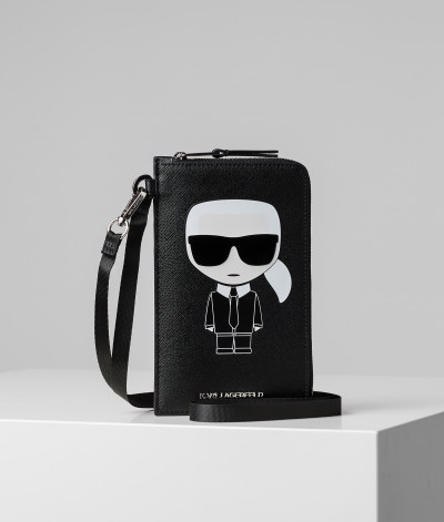 STOJAN NA TELEFÓN KARL LAGERFELD K/IKONIK PHONE HOLDER - Fotografie č. 1