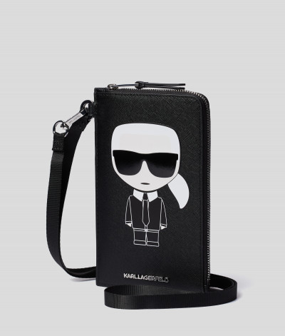 STOJAN NA TELEFÓN KARL LAGERFELD K/IKONIK PHONE HOLDER - Fotografie č. 2