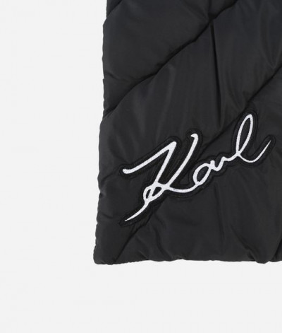 ŠÁL KARL LAGERFELD K/IKONIK PUFFER SCARF - Fotografia č. 2