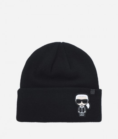 ČAPICA KARL LAGERFELD K/IKONIK KARL BEANIE - Fotografia č. 1
