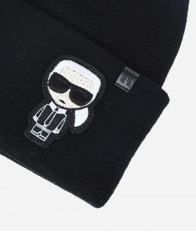 ČAPICA KARL LAGERFELD K/IKONIK KARL BEANIE - Fotografia č. 3