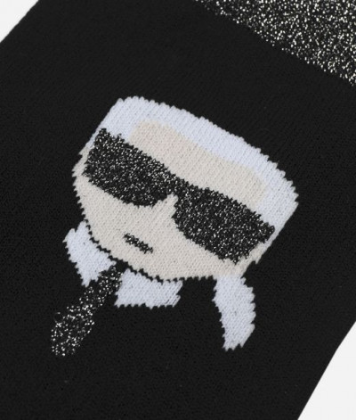 PONOŽKY KARL LAGERFELD K/IKONIK KARL SOCKS - Fotografia č. 2