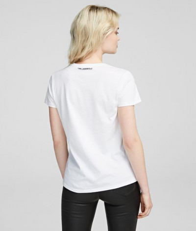 TRIČKO KARL LAGERFELD IKONIK KARL LIGHTNING BOLT TEE - Fotografia č. 4