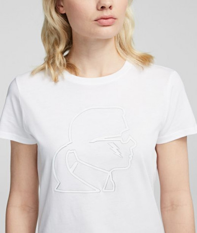 TRIČKO KARL LAGERFELD IKONIK KARL LIGHTNING BOLT TEE - Fotografia č. 5