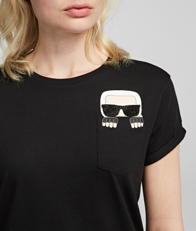 TRIČKO KARL LAGERFELD IKONIK KARL POCKET T-SHIRT - Fotografia č. 4