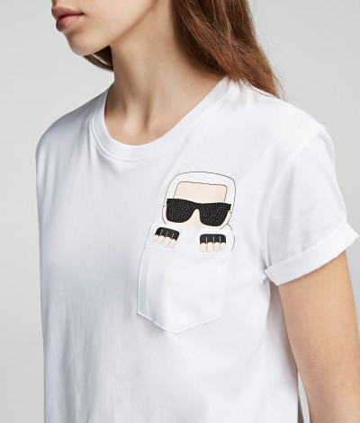 TRIČKO KARL LAGERFELD IKONIK KARL POCKET T-SHIRT - Fotografia č. 4