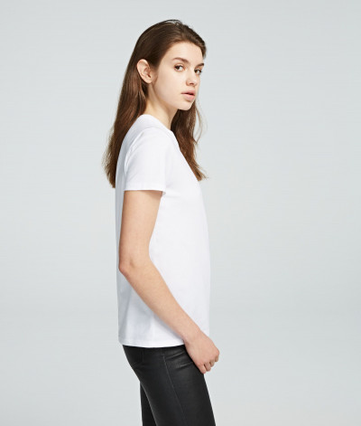 TRIČKO KARL LAGERFELD IKONIK RHINESTONE KARL T-SHIRT - Fotografia č. 3