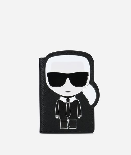 ÚTLEVÉL TOK KARL LAGERFELD K/IKONIK PASSPORT HOLDER VERMONT HU