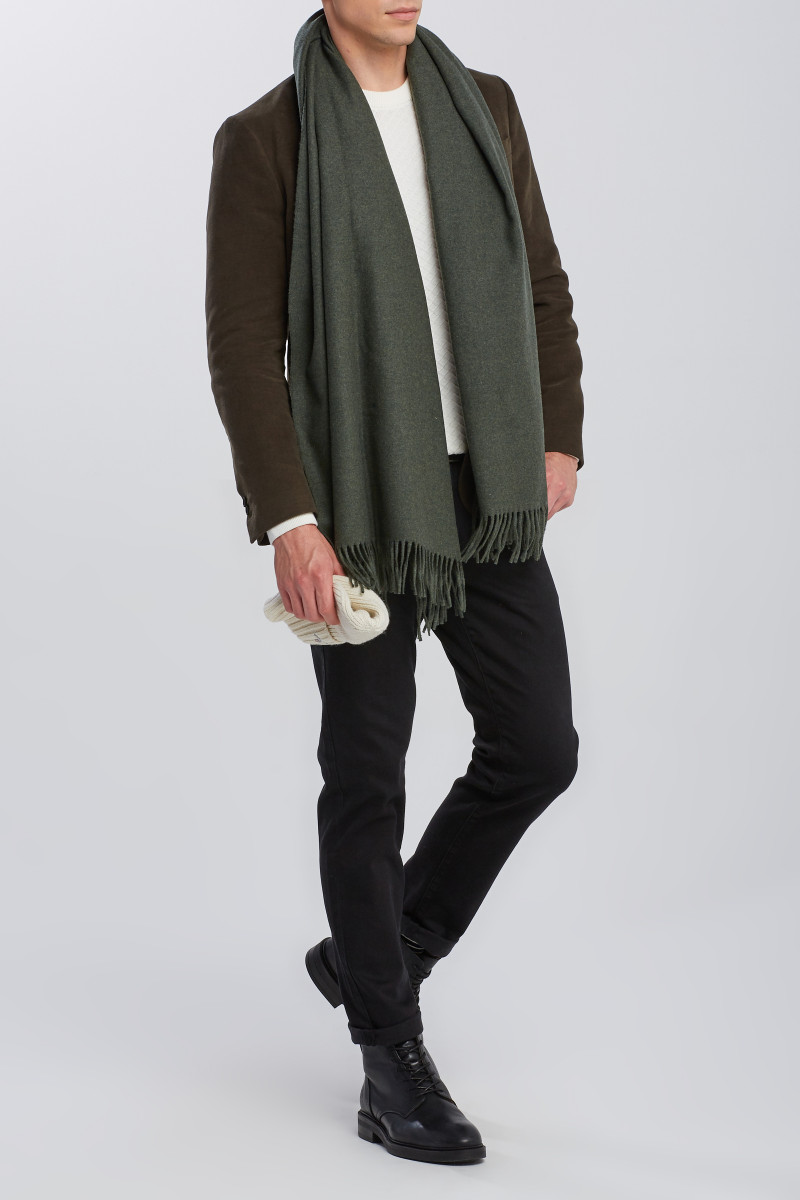 SAKO GANT D2. SLIM MOLESKIN BLAZER moss green GANT CZ