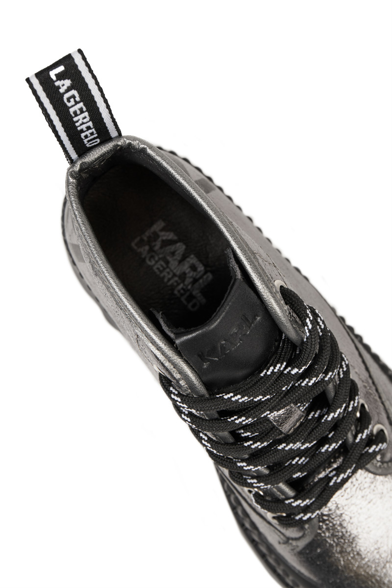 関税送料無料【KARL LAGERFELD】TREKKA II BRUSH LOGO HIKER KARL LAGERFELD TREKKA II BRUSH LOGO HIKER | Black Women's