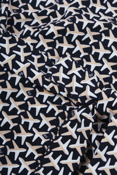 ŠATY BROOKS BROTHERS KNT DRS WRAP PLNGEONVY - Fotografia č. 2