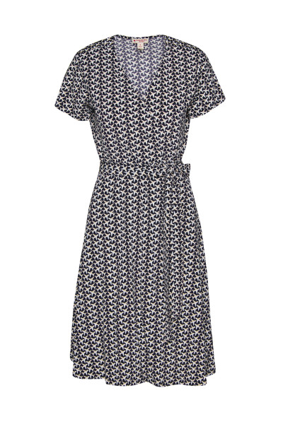 ŠATY BROOKS BROTHERS KNT DRS WRAP PLNGEONVY - Fotografia č. 1