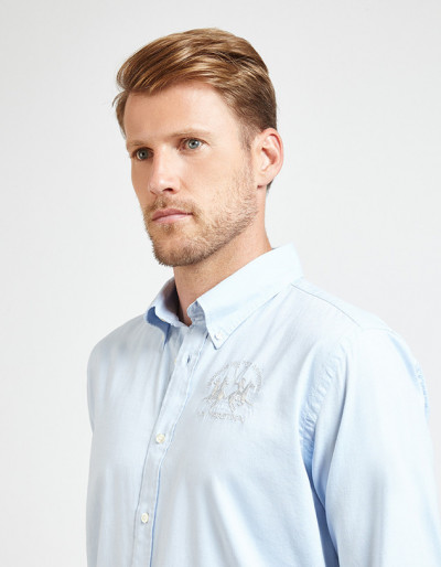 KOŠEĽA LA MARTINA MAN SHIRT L/S OXFORD STRETCH - Fotografia č. 4