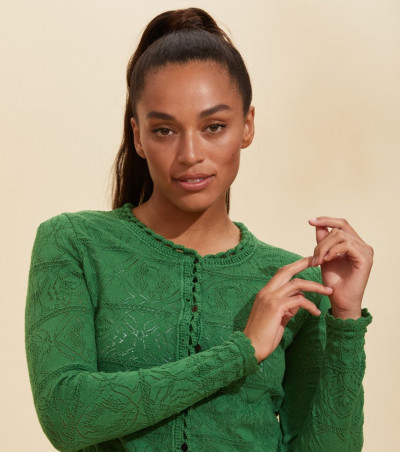 SVETER ODD MOLLY LUCKY CHARM CARDIGAN - Fotografia č. 4