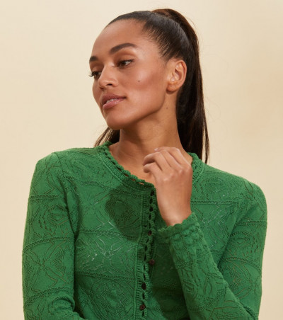 SVETER ODD MOLLY LUCKY CHARM CARDIGAN - Fotografia č. 5