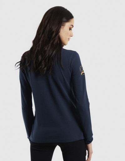 POLOKOŠILE LA MARTINA WOMAN POLO L/S PIQUET STRETCH - Fotografie č. 3