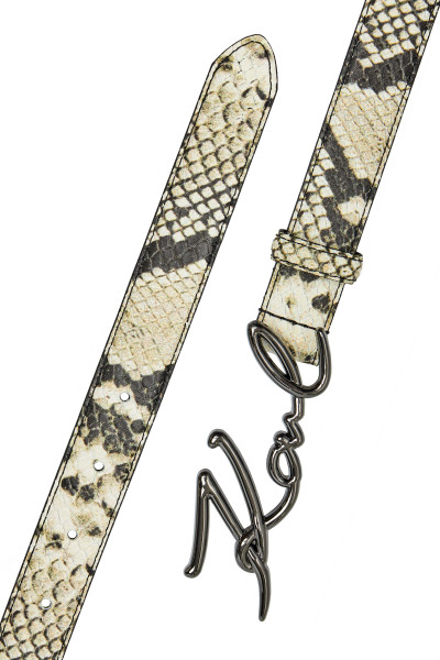 ÖV KARL LAGERFELD K/SIGNATURE SNAKE BELT - Kép 2