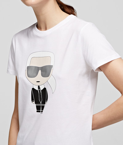 TRIČKO KARL LAGERFELD IKONIK KARL T-SHIRT - Fotografia č. 5