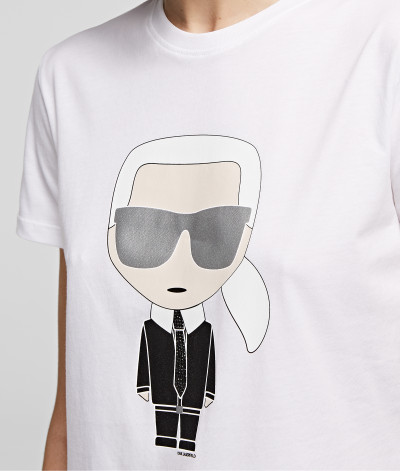TRIČKO KARL LAGERFELD IKONIK KARL T-SHIRT - Fotografia č. 7