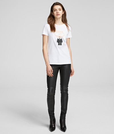 TRIČKO KARL LAGERFELD IKONIK KARL T-SHIRT - Fotografia č. 2
