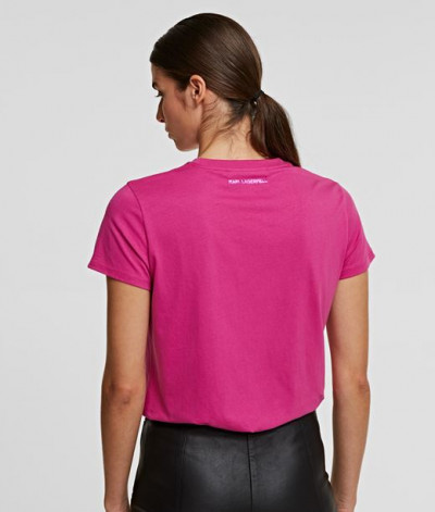 TRIČKO KARL LAGERFELD IKONIK KARL OUTLINE T-SHIRT - Fotografia č. 3