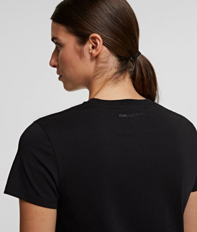 TRIČKO KARL LAGERFELD IKONIK KARL OUTLINE T-SHIRT - Fotografia č. 5