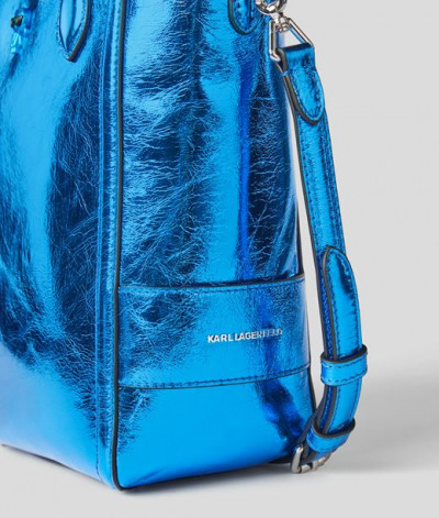 KABELKA KARL LAGERFELD K/IKONIK 3D PIN MINI TOTE - Fotografia č. 4