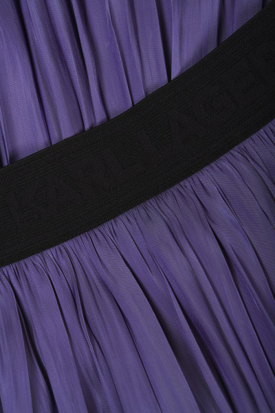 SUKŇA KARL LAGERFELD PLEATED IRIDESCENT SKIRT - Fotografia č. 2