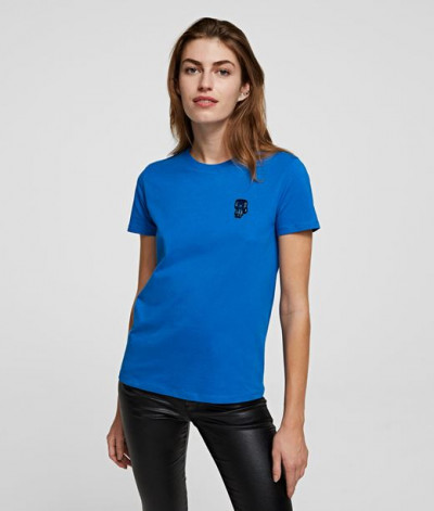 TRIČKO KARL LAGERFELD MINI IKONIK KARL PATCH T-SHIRT - Fotografia č. 1