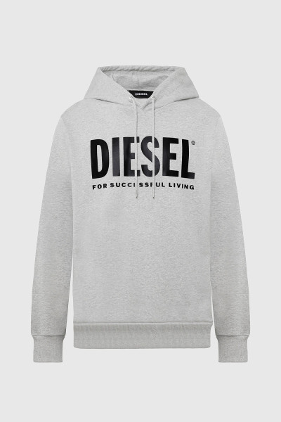 MIKINA DIESEL S-GIR-HOOD-DIVISION-LOGO SWEAT-SHIRT - Fotografie č. 1
