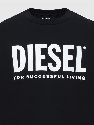 MIKINA DIESEL S-GIR-DIVISION-LOGO SWEAT-SHIRT - Fotografie č. 3
