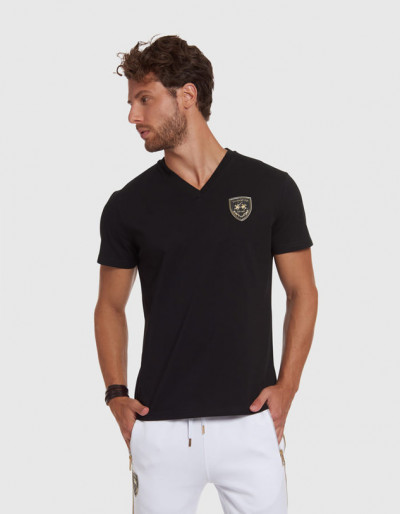 TRIČKO LA MARTINA MA T SHIRT V NECK JERSEY - Fotografia č. 1