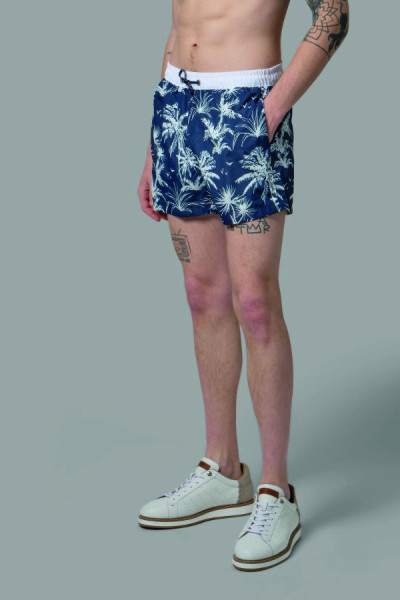PLAVKY LA MARTINA MAN SWIMWEAR PRINTED NYLON - Fotografia č. 1