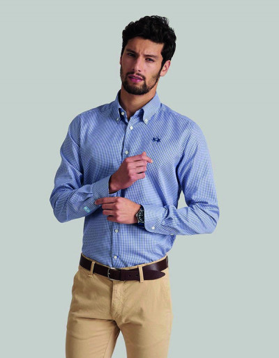 KOŠEĽA LA MARTINA MAN SHIRT LONG SLEEVES COTTON - Fotografia č. 1