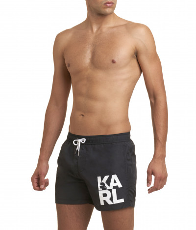 PLAVKY KARL LAGERFELD SHORT BOARDSHORT - Fotografie č. 2