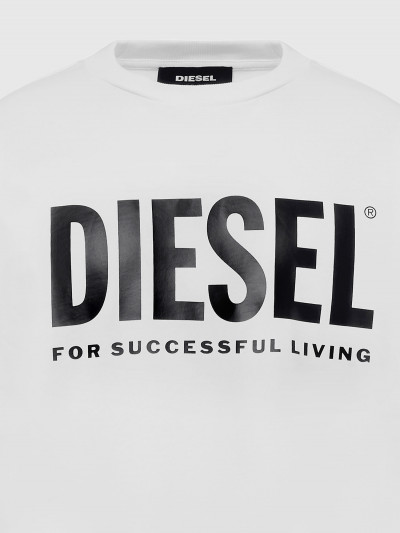 MIKINA DIESEL S-GIR-DIVISION-LOGO SWEAT-SHIRT - Fotografie č. 3