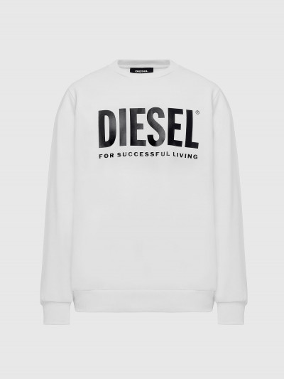 MIKINA DIESEL S-GIR-DIVISION-LOGO SWEAT-SHIRT - Fotografie č. 1