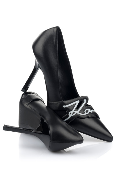 LODIČKY KARL LAGERFELD SARABANDE SIGNATURE LOGO COURT - Fotografie č. 1