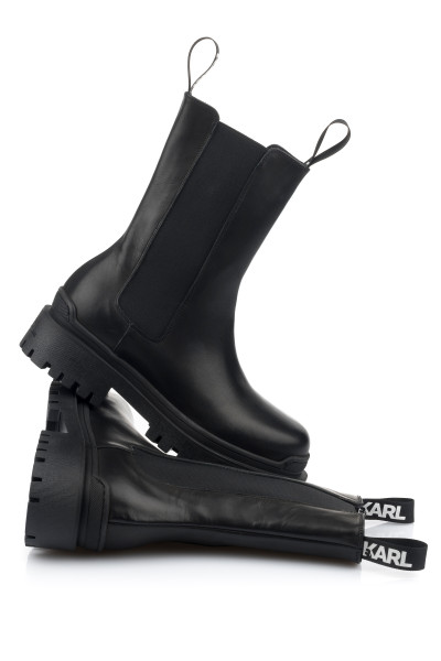 KOTNÍKOVÁ OBUV KARL LAGERFELD BIKER II LONG GORE BOOT - Fotografie č. 3