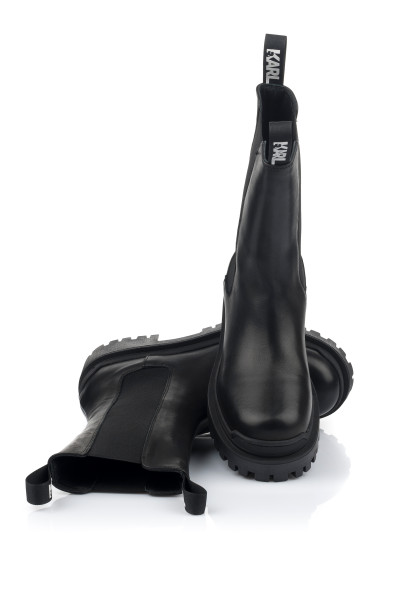 KOTNÍKOVÁ OBUV KARL LAGERFELD BIKER II LONG GORE BOOT - Fotografie č. 2