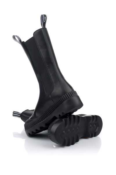 KOTNÍKOVÁ OBUV KARL LAGERFELD TREKKA II BRUSH LOGO GORE MIDI BOOT - Fotografie č. 4