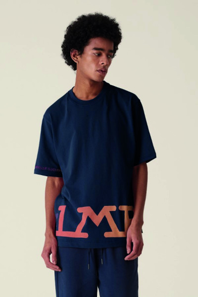 TRIČKO LA MARTINA MAN TSHIRT S/S COTTON JERSEY OVER FIT - Fotografie č. 1