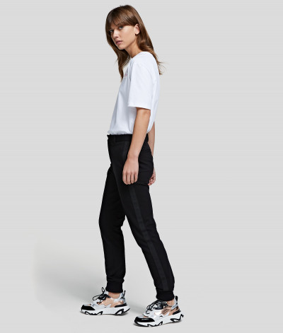 NOHAVICE KARL LAGERFELD UNISEX PUNTO PANTS W/ LOGO - Fotografia č. 5