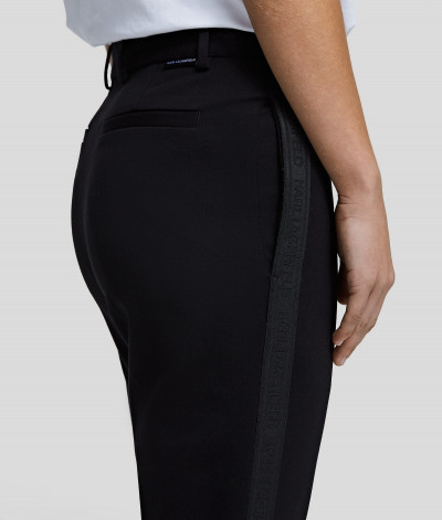 NOHAVICE KARL LAGERFELD UNISEX PUNTO PANTS W/ LOGO - Fotografia č. 6